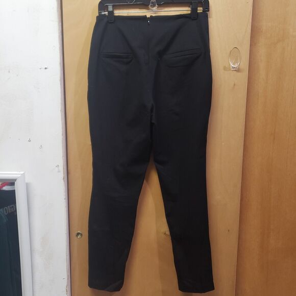 Lysse Women’s Solid Black Pull On Stretch Pants Sz M JJJ EXCELLENT CONDITION! - Picture 2 of 5